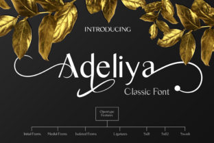 Adeliya: The Elegant Serif Font for Handmade Branding