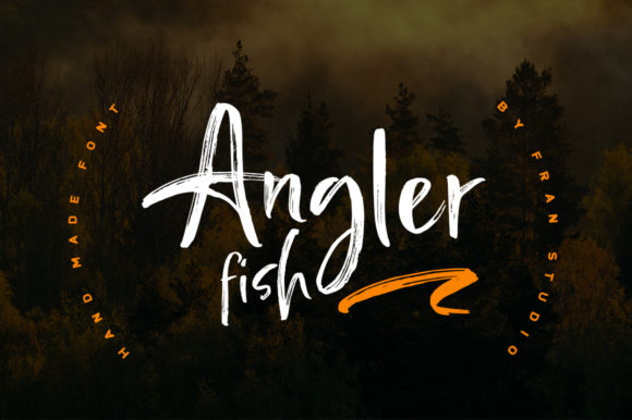 Angler Fish: A Handwritten Typeface for Editorial Design