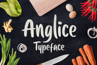 Anglice: The Whimsical Sans Serif Font for Handmade Creators