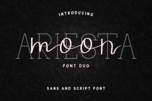Ariesta Moon Duo: A Premium Typeface for Editorial Design