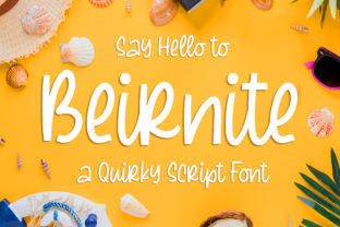 Beirnite: The Quirky Script Font That Elevates Handmade Brands