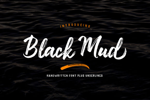 Black Mud: The Perfect Handwritten Typeface for Crafters