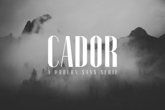 Cador: The Elegant Sans Serif Font for Polished Brand Identity