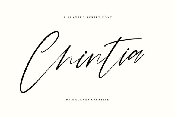 Chintia Typeface Review: A Charming Script for Modern Branding