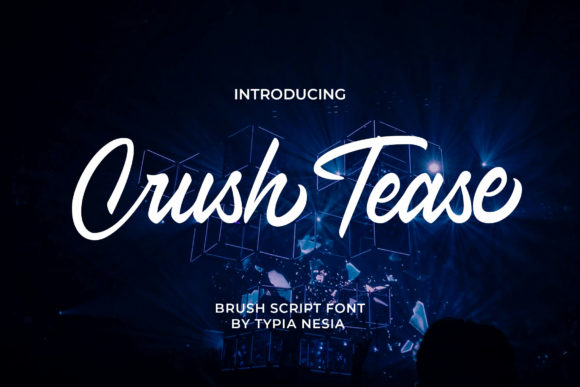Crush Tease: A Delicate Handwritten Typeface for Modern Branding