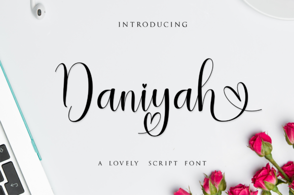 Daniyah: The Premium Script Amp Typeface for Modern Campaigns