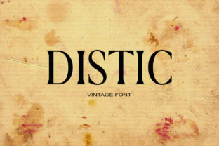 Distic: The Serif Typeface That Elevates Campaign Visuals