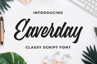 Eaverday: A Script Typeface for Elegant Editorial Design