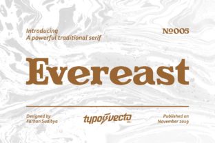 Evereast Font Review: A Timeless Serif for Modern Branding