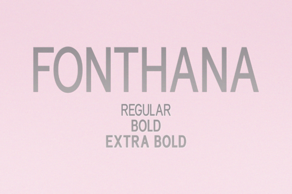 Fonthana: The Modern Sans Serif Typeface for Digital Experiences