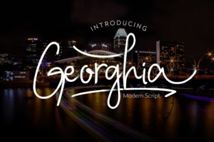 Georghia: The Elegant Handwritten Typeface for Editorial Design
