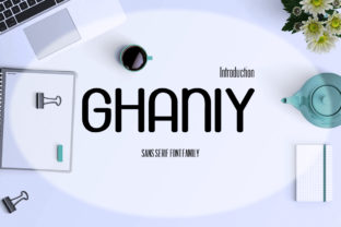 Ghaniy: The Elegant Sans Serif Font for Modern Branding