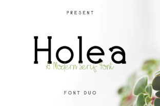 Holea: The Premium Serif Typeface for Luxurious Campaigns