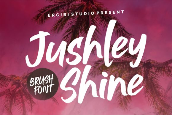 Jushley Shine: The Elegant Handwritten Typeface for Modern Branding