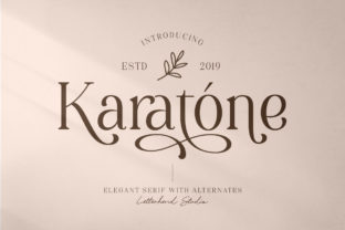Karatone: An Elegant Serif Typeface for Standout Web Design