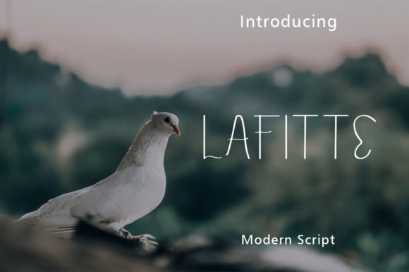 Lafitte Font: A Natural Handwritten Typeface for Web Design
