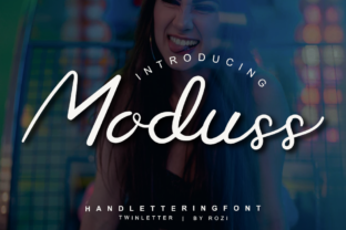 Moduss: The Handwritten Typeface That Elevates Your Brand Story