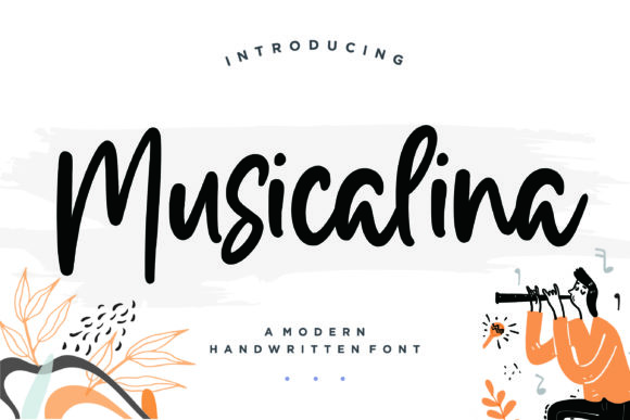 Musicalina: The Perfect Handwritten Typeface for Handmade Crafts