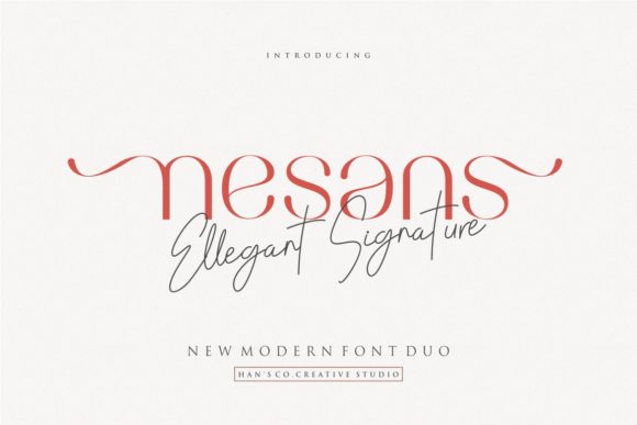 Nesans: The Elegant Sans Serif Font for Polished Branding