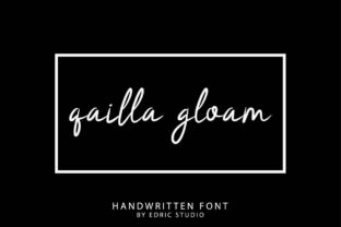 Qailla Gloam: The Script Font That Polishes Your Brand Identity