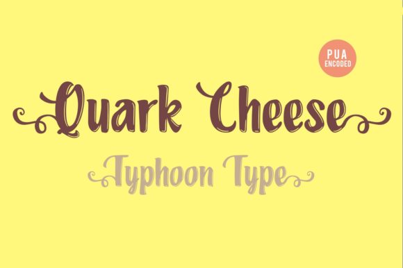 Quark Cheese: The Handwritten Typeface That Elevates Campaign Creativity