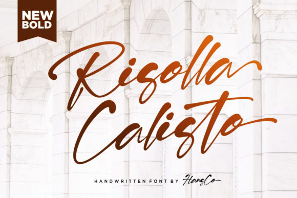 Risolla Calisto: A Magical Script Typeface for Digital Branding