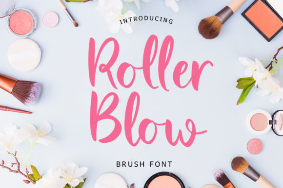Roller Blow: A Handwritten Typeface for Modern Branding