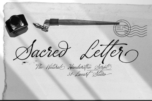 Sacred Letter: The Premium Typeface for Elevating Your Brand Identity
