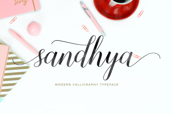 Sandhya: The Elegant Script Typeface for Modern Web Design