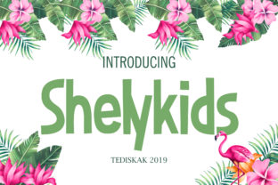 Shelykids: A Whimsical Sans Serif Typeface for Playful Branding