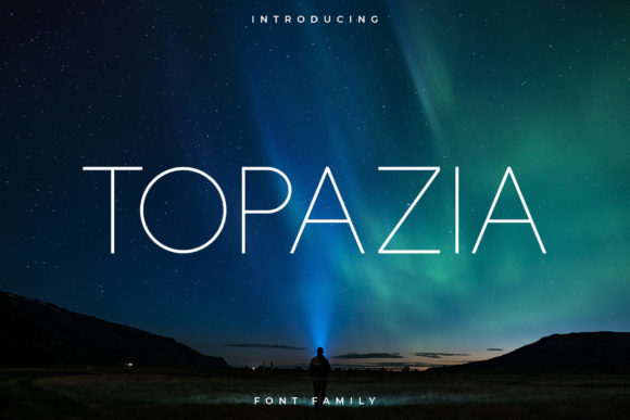 Topazia: The Elegant Sans Serif Typeface for Modern Branding