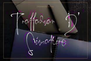 Trafalgar D Signature: The Handwritten Typeface That Elevates Campaign Creativity