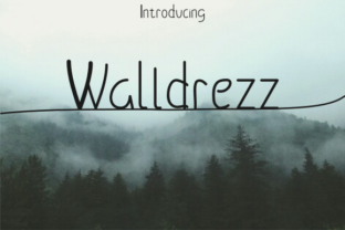 Walldrezz: The Modern Sans Serif Font for Scroll-Stopping Campaigns