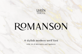 Why Romanson Is the Perfect Serif for Modern Branding Projects